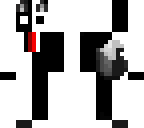 wolf in black and white suit v2