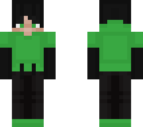 ~green and black