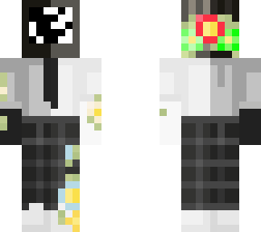 black white tv head w flowers <3 *reupload*