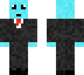 blue buisness man