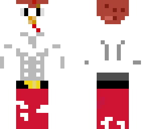buff chicken santa