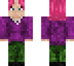 casual purple mess