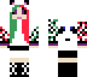 christmas panda outfit