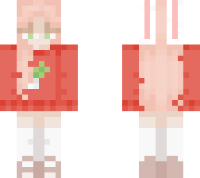 cute bunny girl christmas sweater