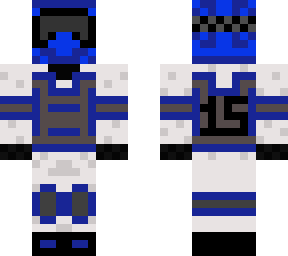 dirtbike rider blue