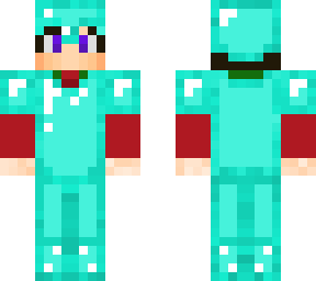 fake diamond armor christmas skin jake