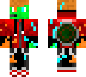 gamer turtle(red, lightning, fire)