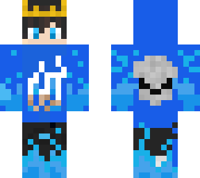 ice king wearing ice cream hoodie