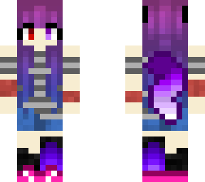 lulu (my sisters minecraft character wolf) new