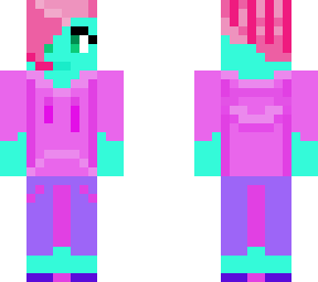 my first minecraft skin! (me)