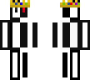 my skin techno crown and secret maid suit