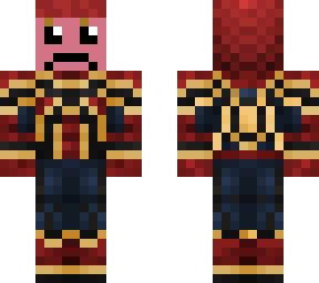 opening iron spider mask