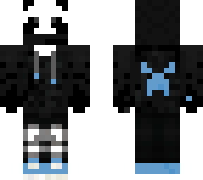 panda azul