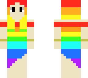 rainbow girl