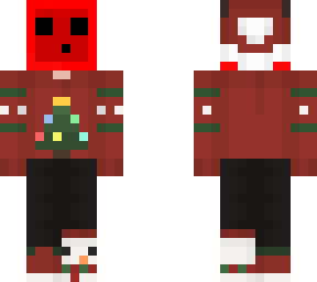 red slime christmas