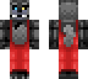 [new oc and announcement!] jax the wolf (damaged) (five chinese nights)