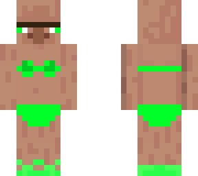 bikini villager green