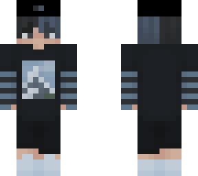 black and blue