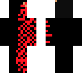 black and red