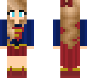 blonde super girl