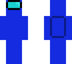 blue among us with egg