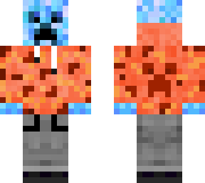 blue creeper skin coockie