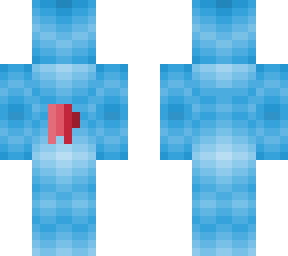blue skin base + red palette