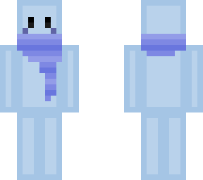 blue slime w/ scarf