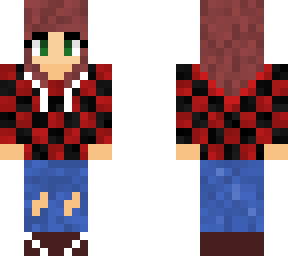 buffalo plaid shirt girl