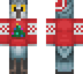 christmas themed snowowl