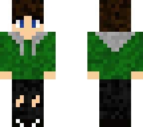 dark green hoodie guy