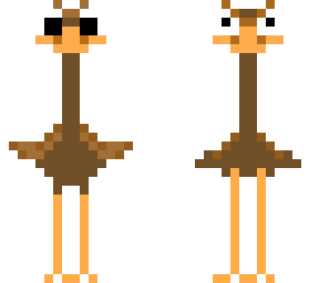 derpy ostrich