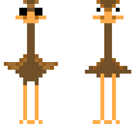 derpy ostrich