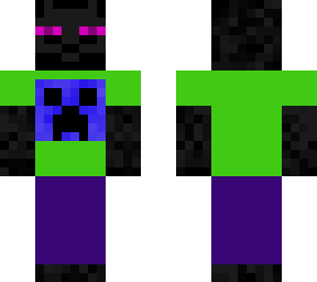 enderman in a darealbrogan t-shirt