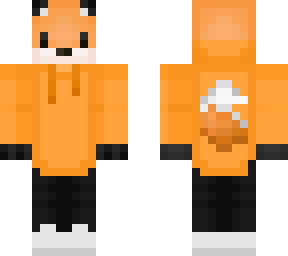 fox in hoodie (w/tail)