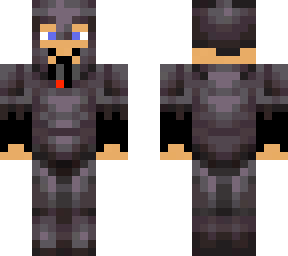 guy in netherite armor