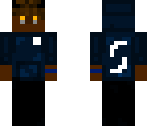 king dezmoji skin ( navy hoodie