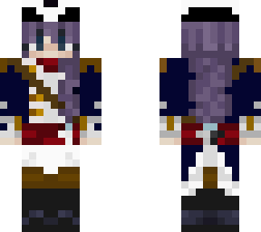 purple hair l’manburg uniform