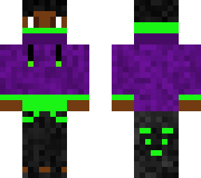 purple hoodie