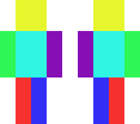 rainbow man is so cool :d