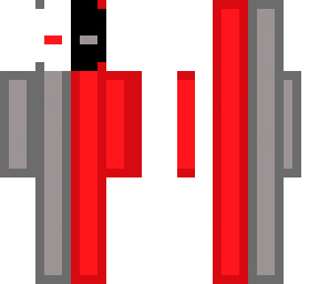red n grey outlined