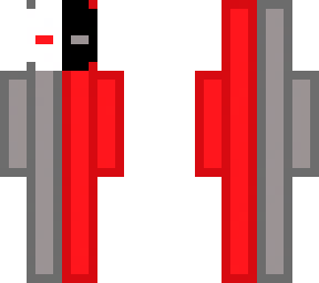 red n grey outlined