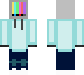 tv head (blue)