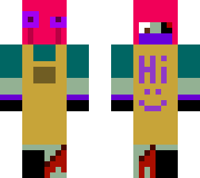 twisted head(4 eyes)