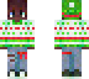 ugly sweater / twelve days of skinmas