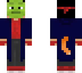 catboy shrek i wear a mask with a smile skin