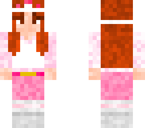 avery' skin with long hair a the back