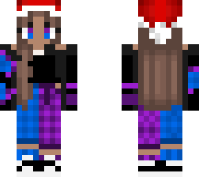 basic with christmas hat