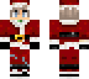 blonde boy santa suit