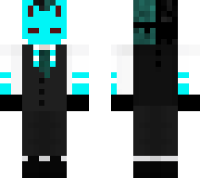 blue fox mask